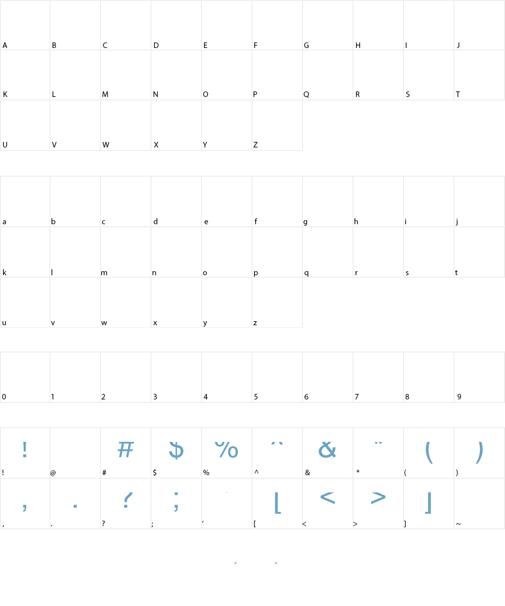 Spirited Away Font Character